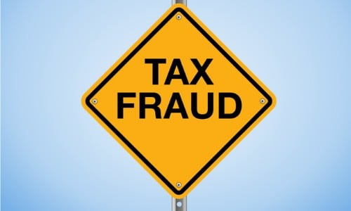 Tax Fraud Warning Sign