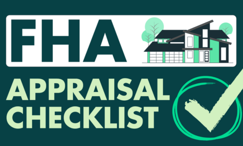 Fha Eem Raz Essential FHA Appraisal Checklist | Central Bank