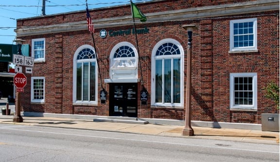 exterior view of millstadt branch