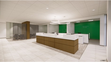 First render of consult area