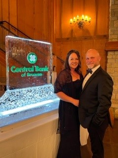 Dana and husband at realtor event