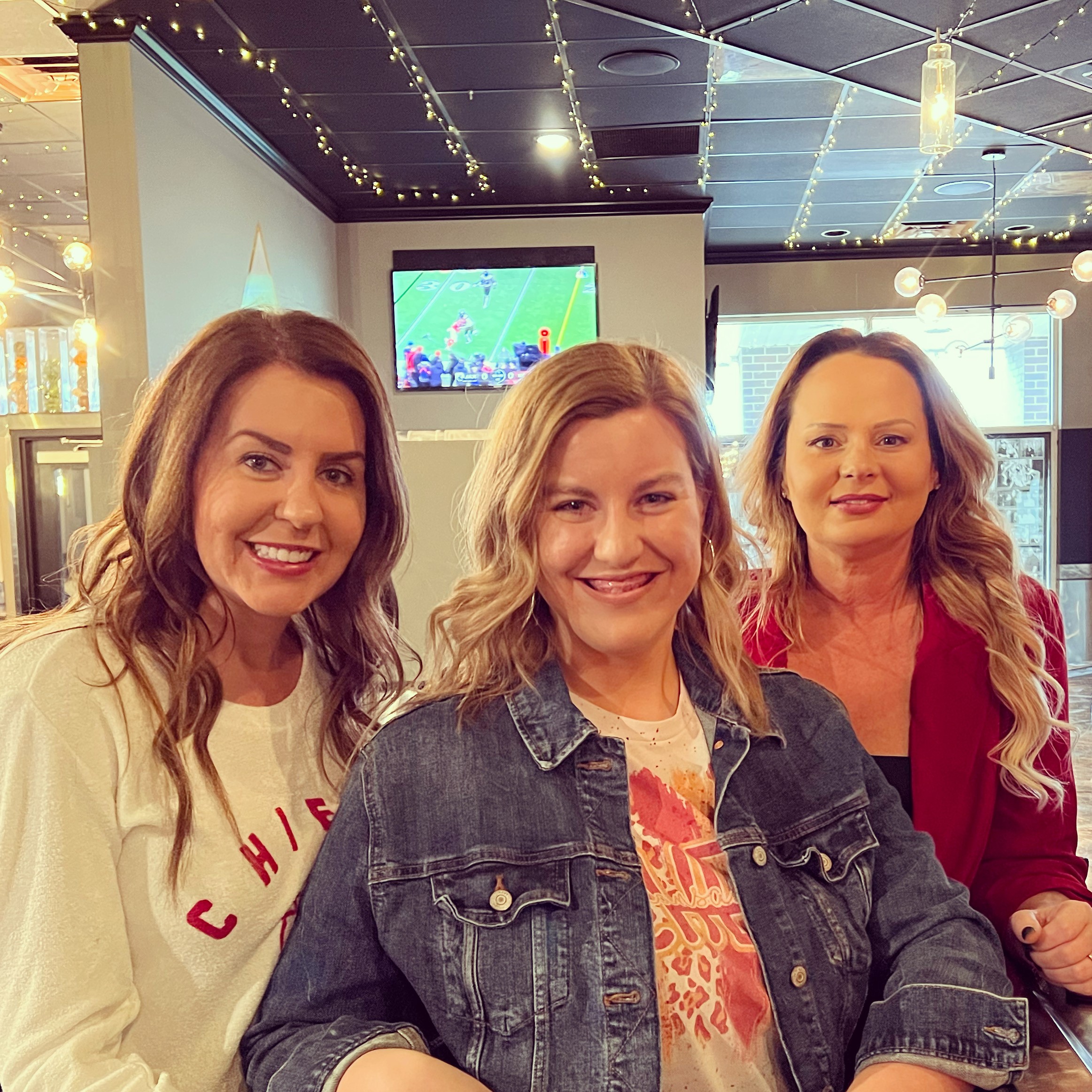 Nicole with her friends