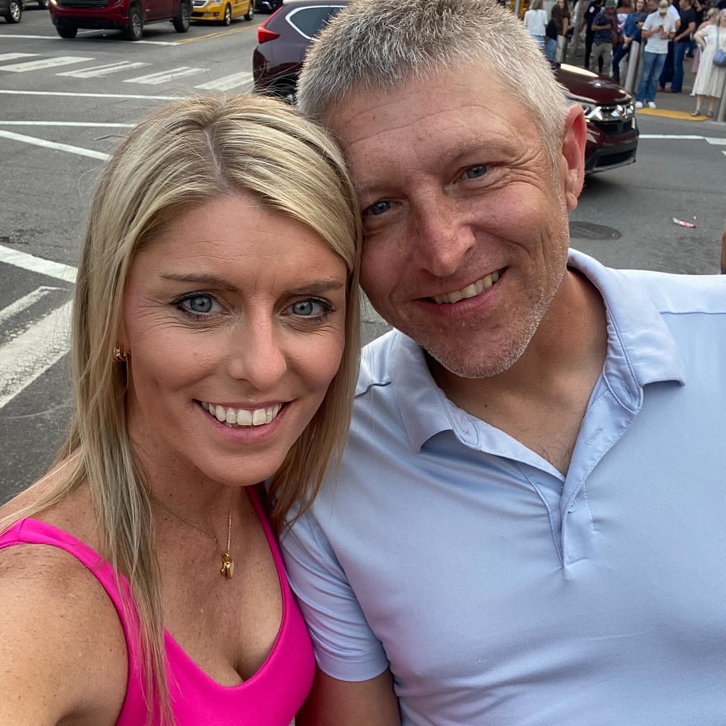 Matt Shymanski and his wife