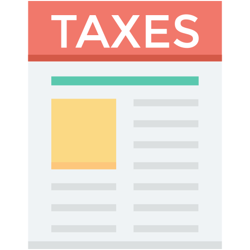 illustration of tax document