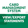 Card Management System - View Export Statements