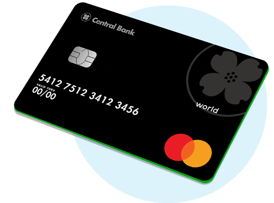 Image of Central Bank World Mastercard