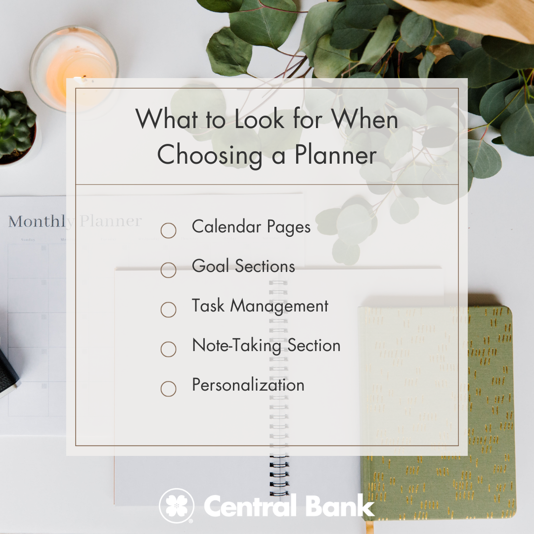 Planner infographic