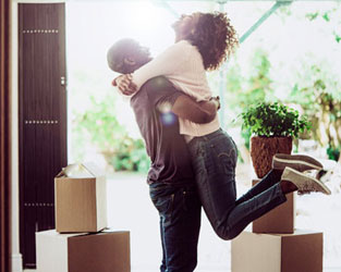 couple hugging each other