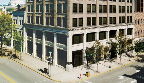exterior view of jefferson city downtown branch